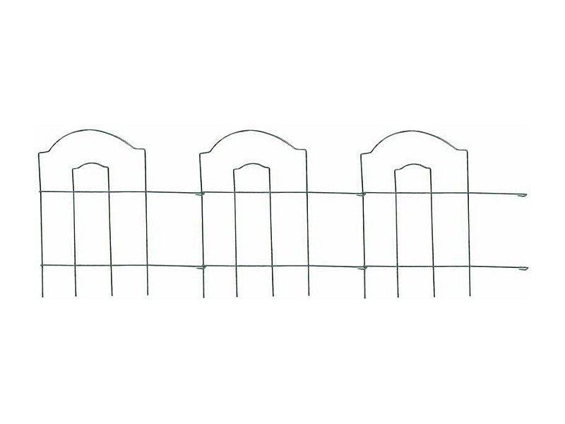 Bordure de jardin en métal Lawn 3m Lot de 3