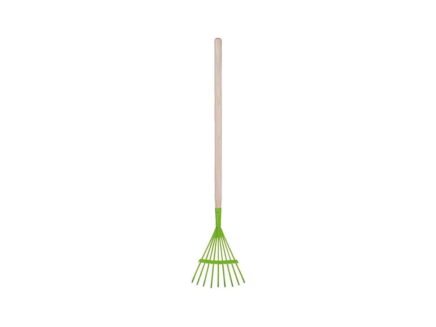 Outil de jardin pour enfant manche en bois Râteau à feuilles