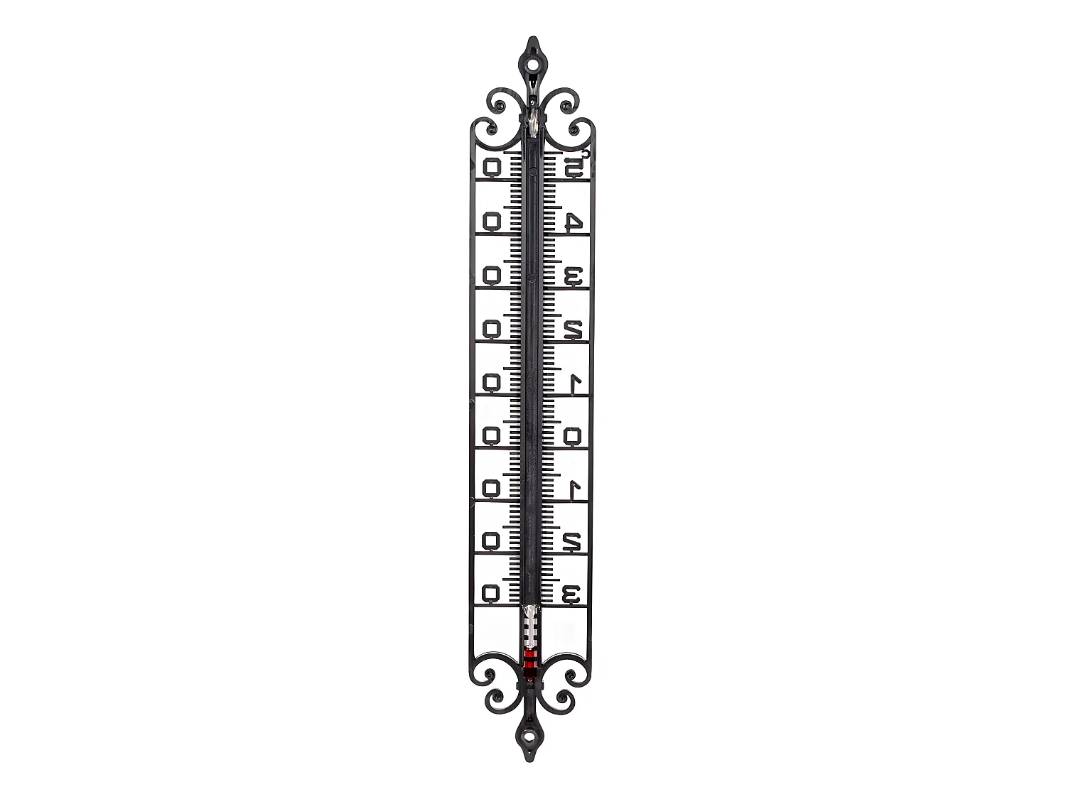 Thermomètre extérieur en plastique Arabesque 41 cm