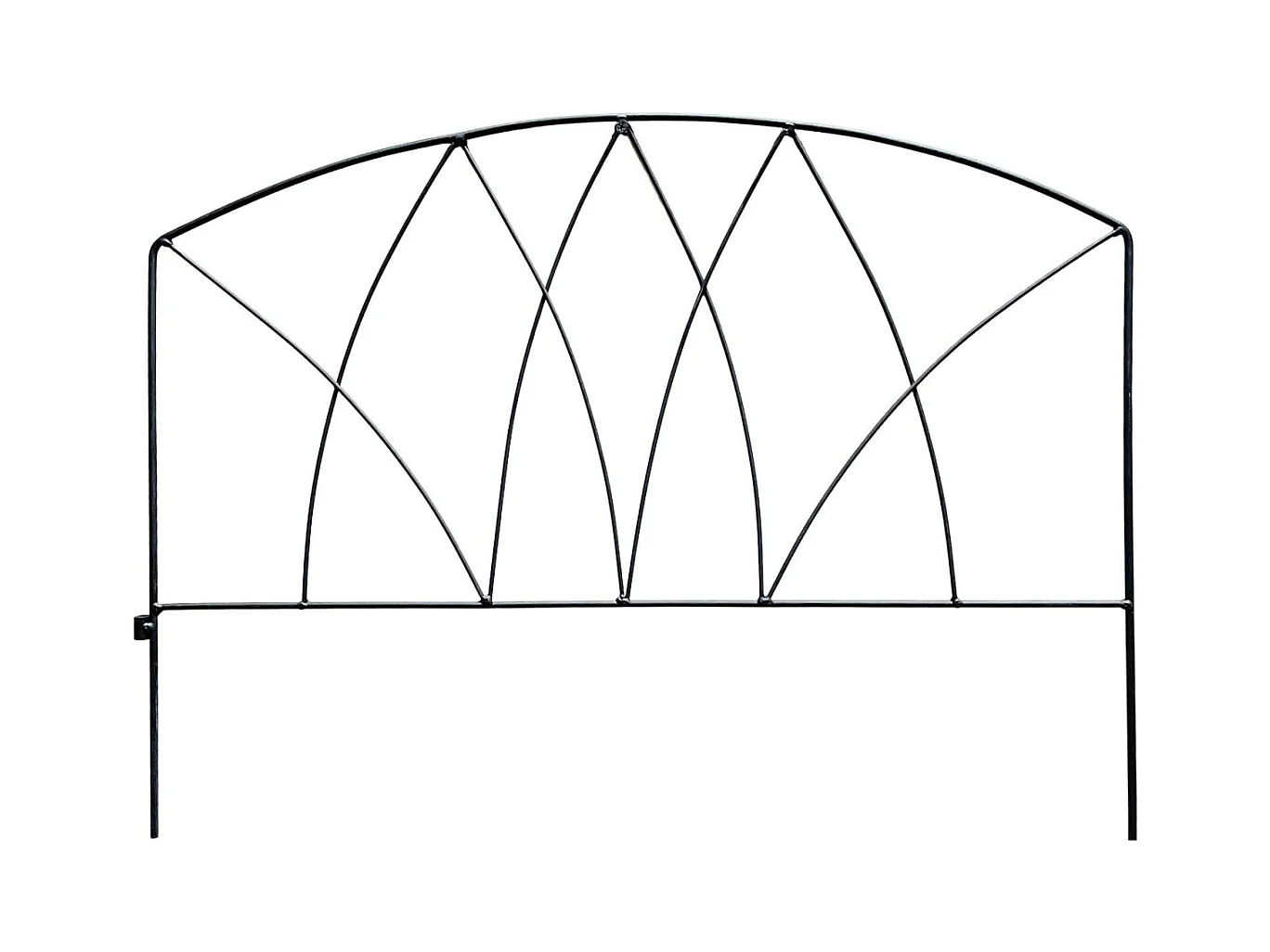 Bordure de jardin en fer forgé Victoriana Unitaire