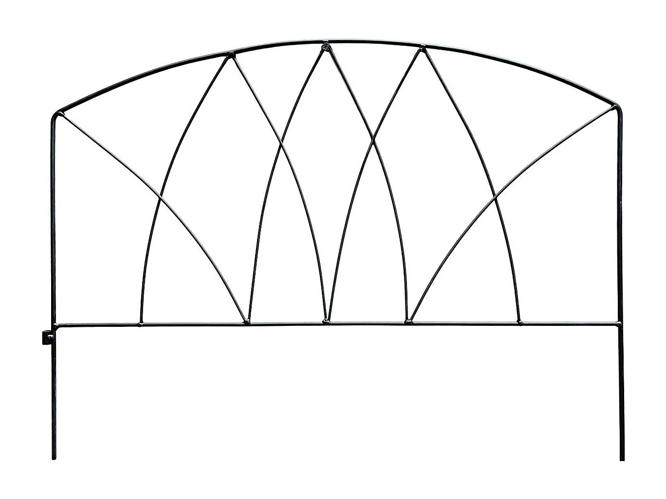 Bordure de jardin en fer forgé Victoriana Unitaire
