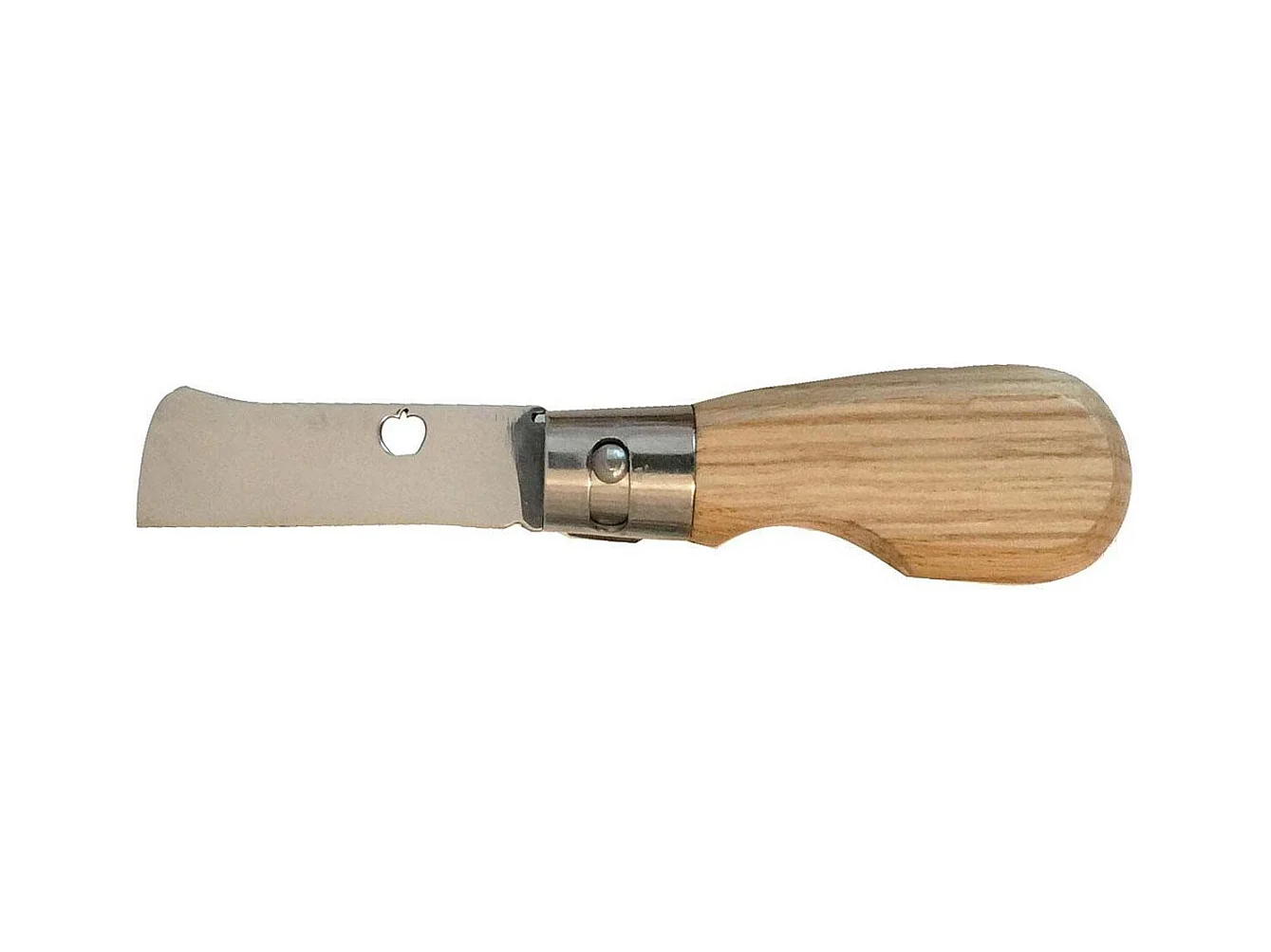 Couteau greffoir pliant manche en chêne
