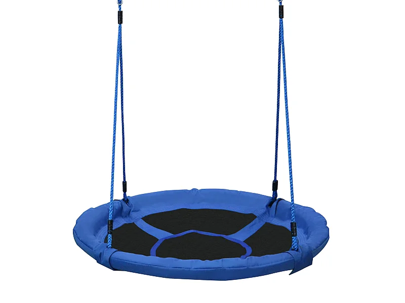 Columpio nido infantil azul 100x100x180 cm HOMCOM