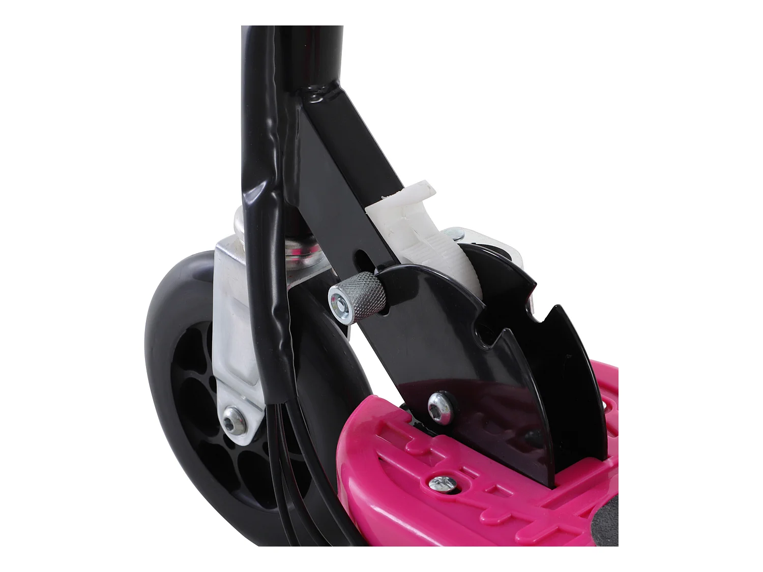 Patinete eléctrico para niños rosa 78x37x99 cm HOMCOM