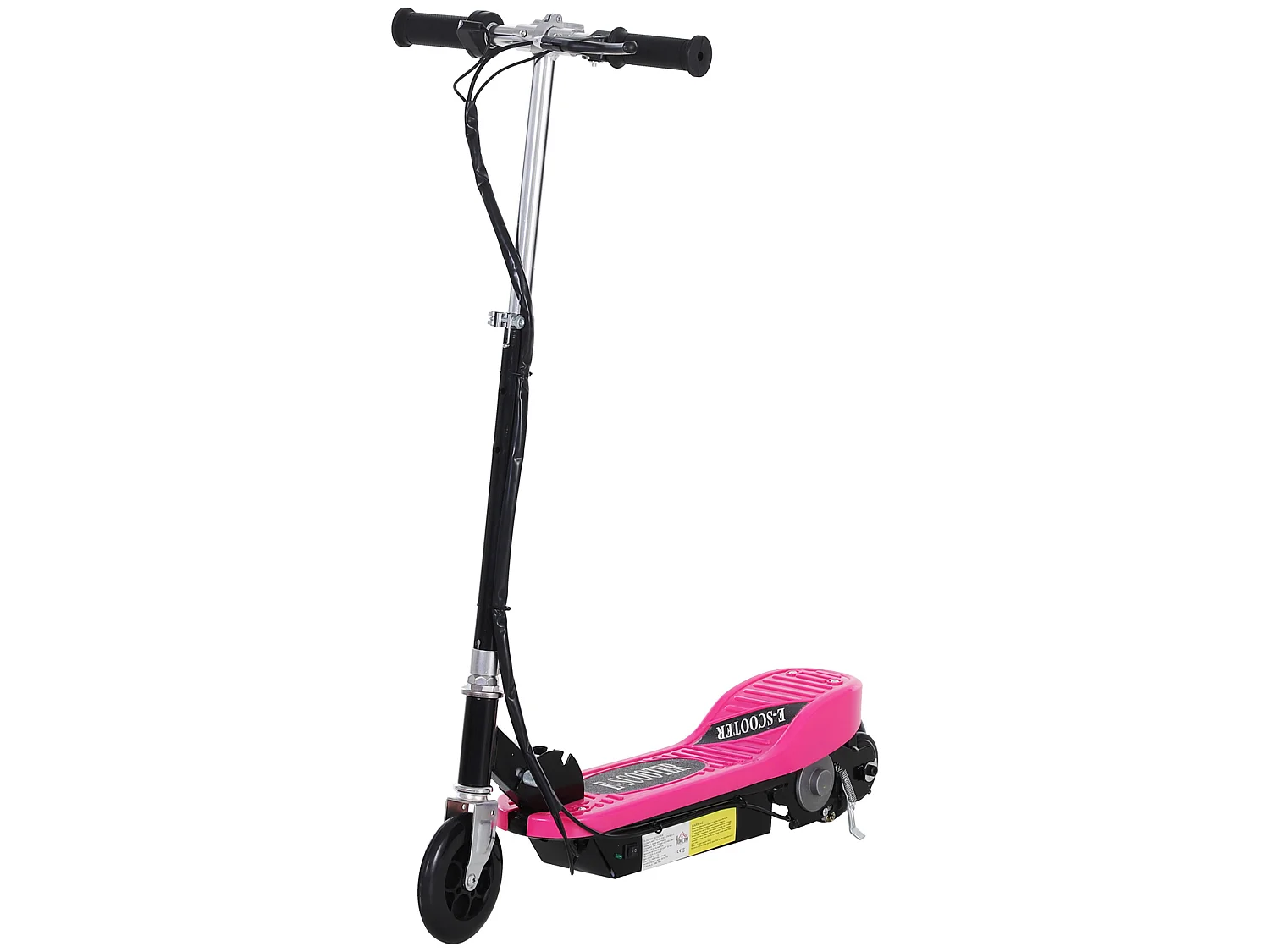 Patinete eléctrico para niños rosa 78x37x99 cm HOMCOM