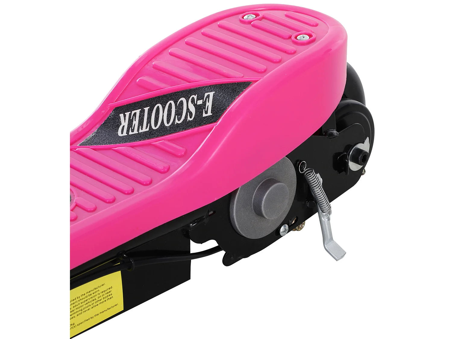 Patinete eléctrico para niños rosa 78x37x99 cm HOMCOM