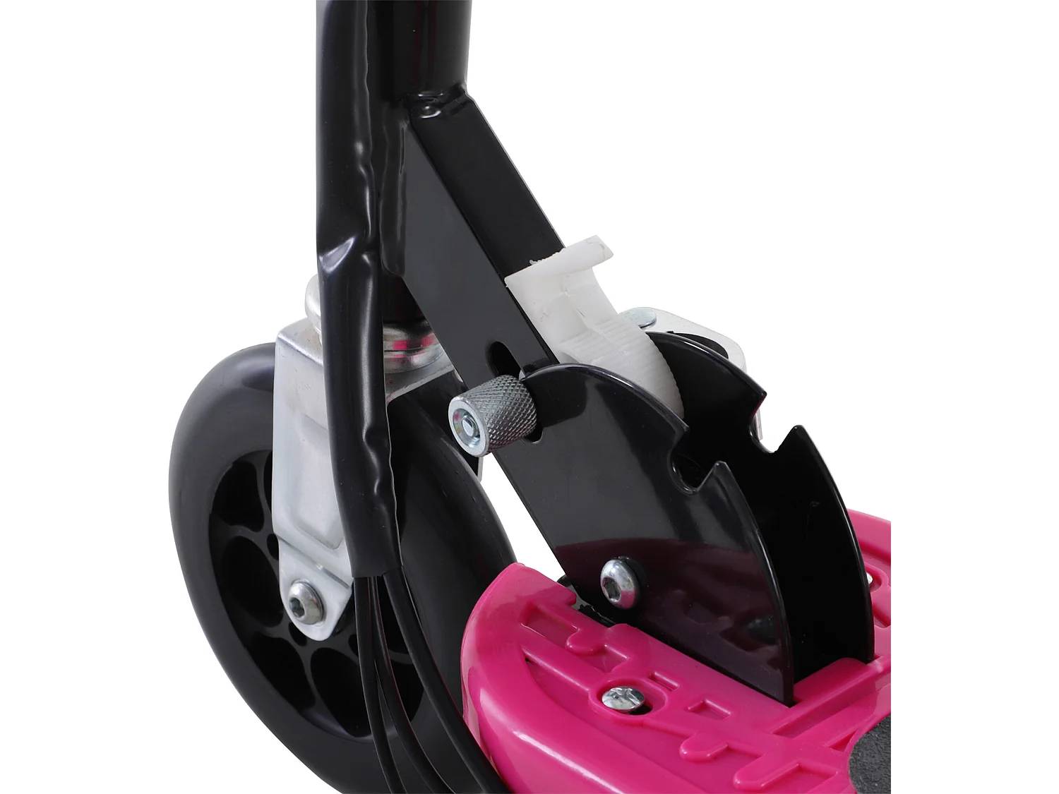 Patinete eléctrico para niños rosa 78x37x99 cm HOMCOM