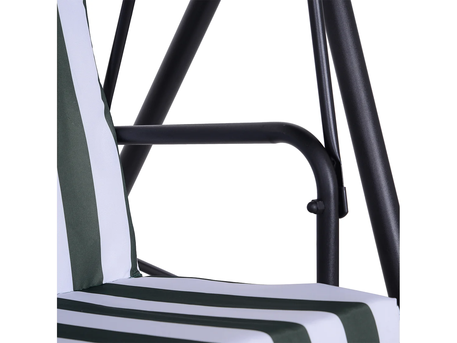 Columpio de jardín verde 172x110x153cm Outsunny