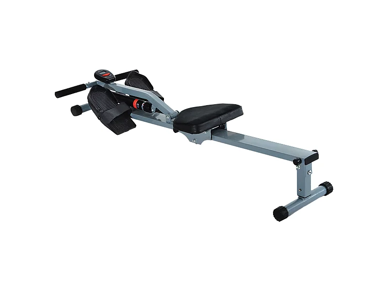 Máquina de remo gris 130x47.5x67 cm HOMCOM