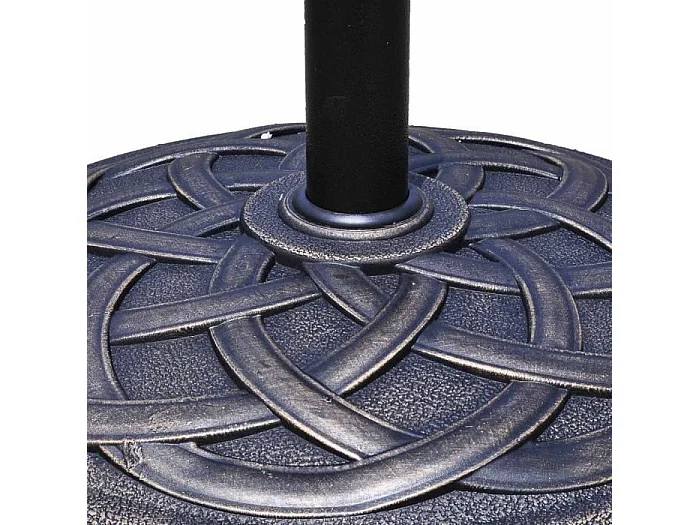 Base/Pied de Parasol Support pour parasol ou parapluie Convient pour Diamètre de 38mm ou 48mm Support pour parasol rond Bronze