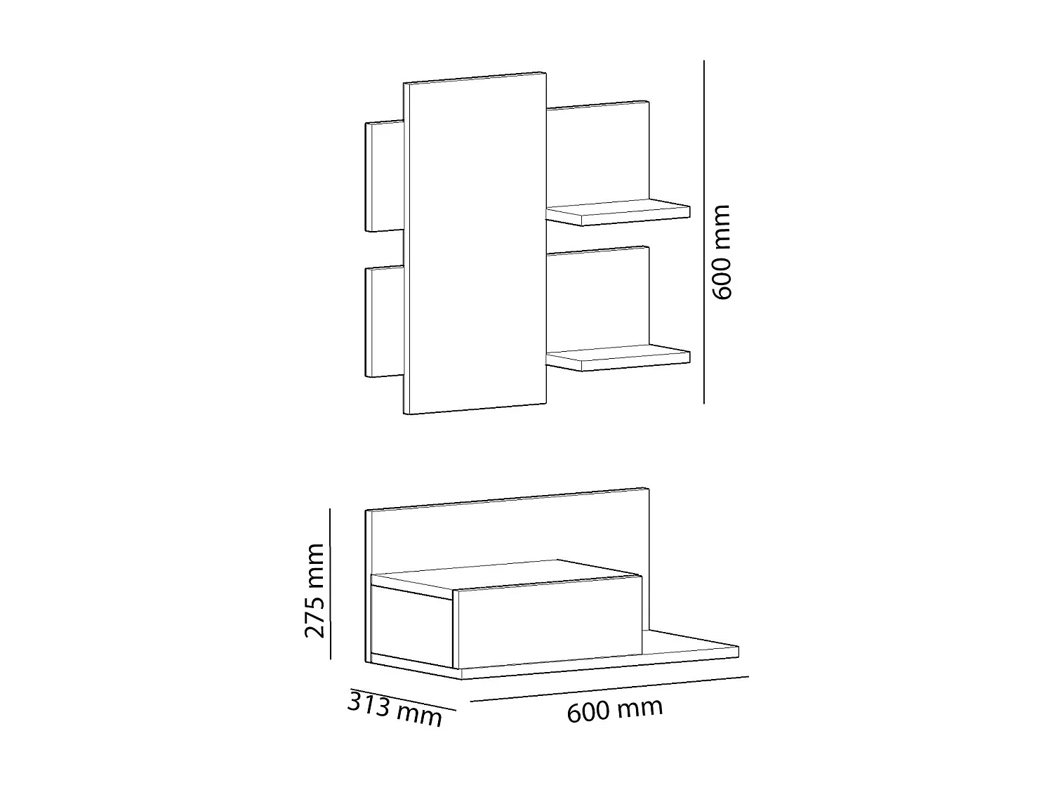 Meuble d'entrée Mimoza