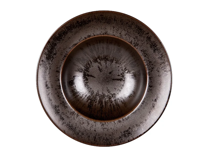 Assiettes à pâtes Onyx 27 cm (lot de 6)