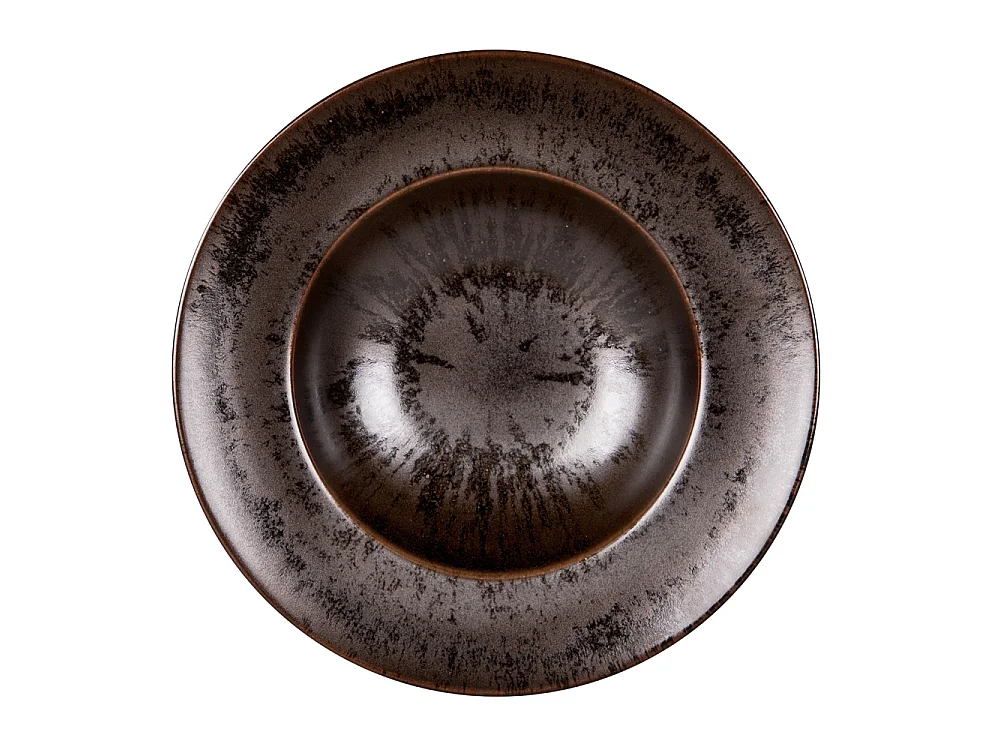 Assiettes à pâtes Onyx 27 cm (lot de 6)