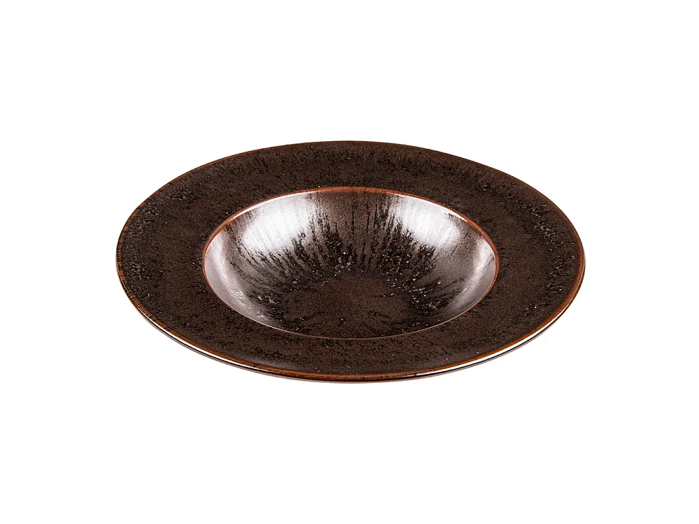 Assiettes à pâtes Onyx 27 cm (lot de 6)
