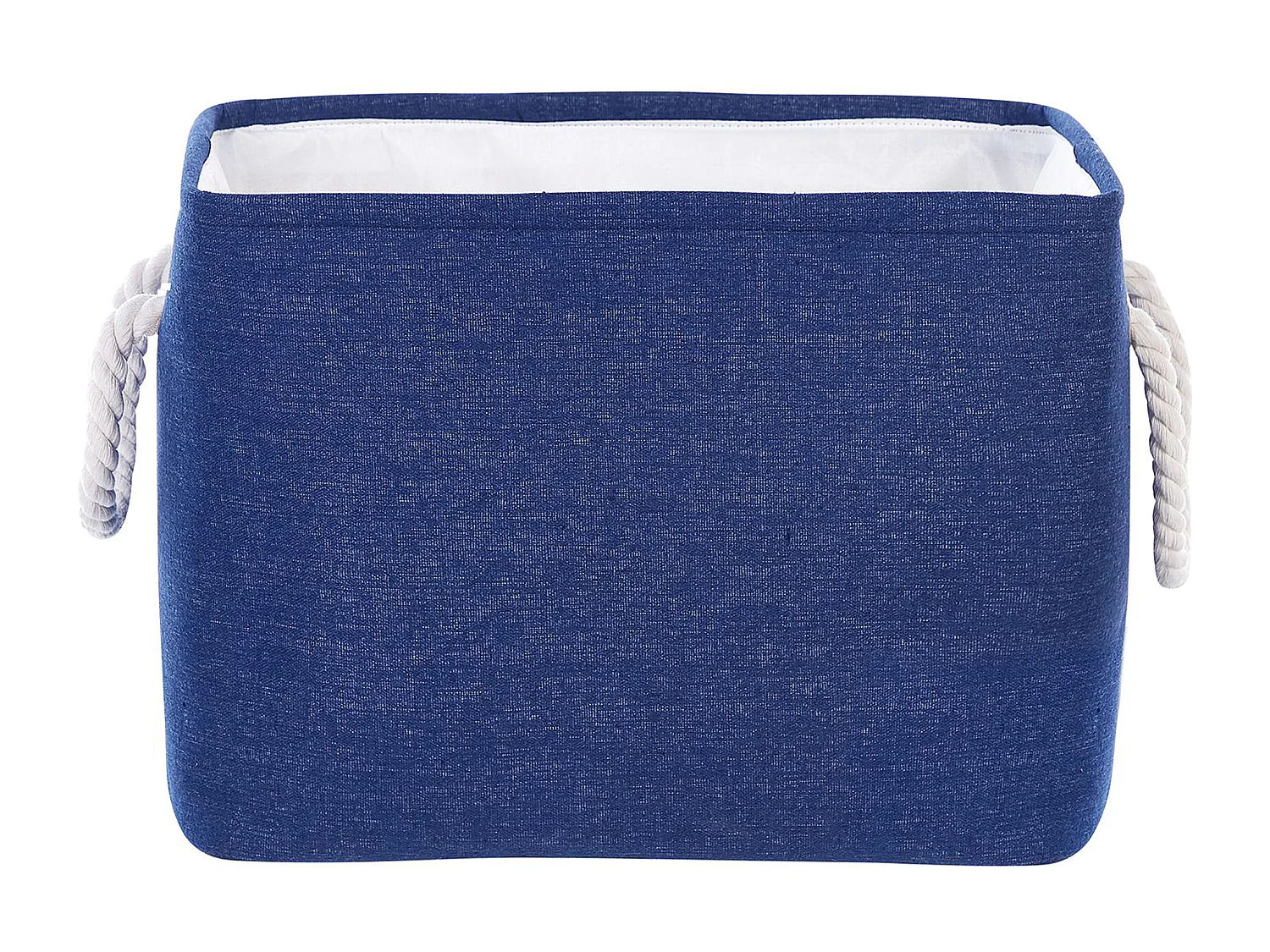 Lot de 3 paniers DARQAB Coton Bleu marine