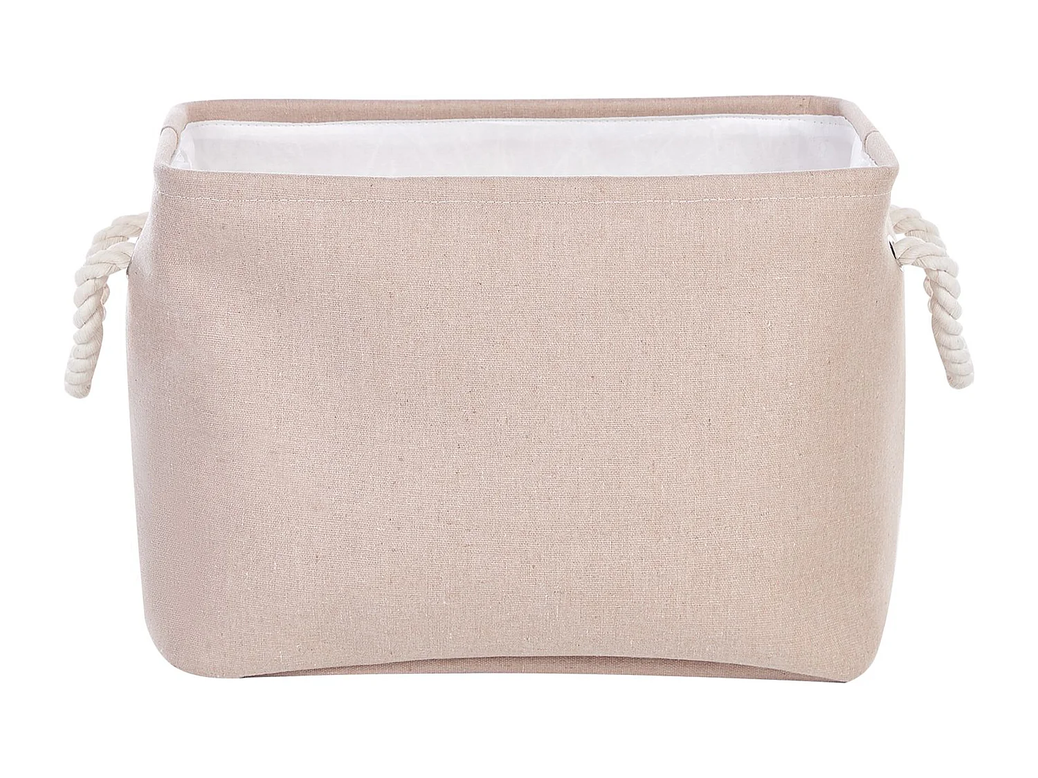 Zestaw 3 koszy DARQAB Bawełna Beżowoszary