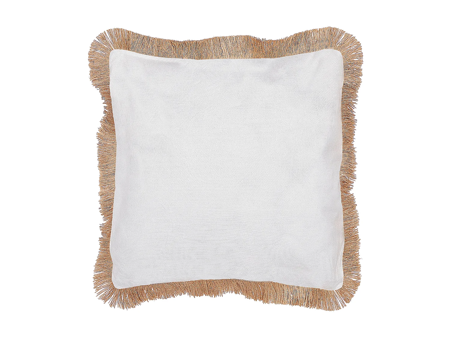 Conjunto de 2 almofadas decorativas AGRIMONY 45 x 45 cm Creme Padrão oriental