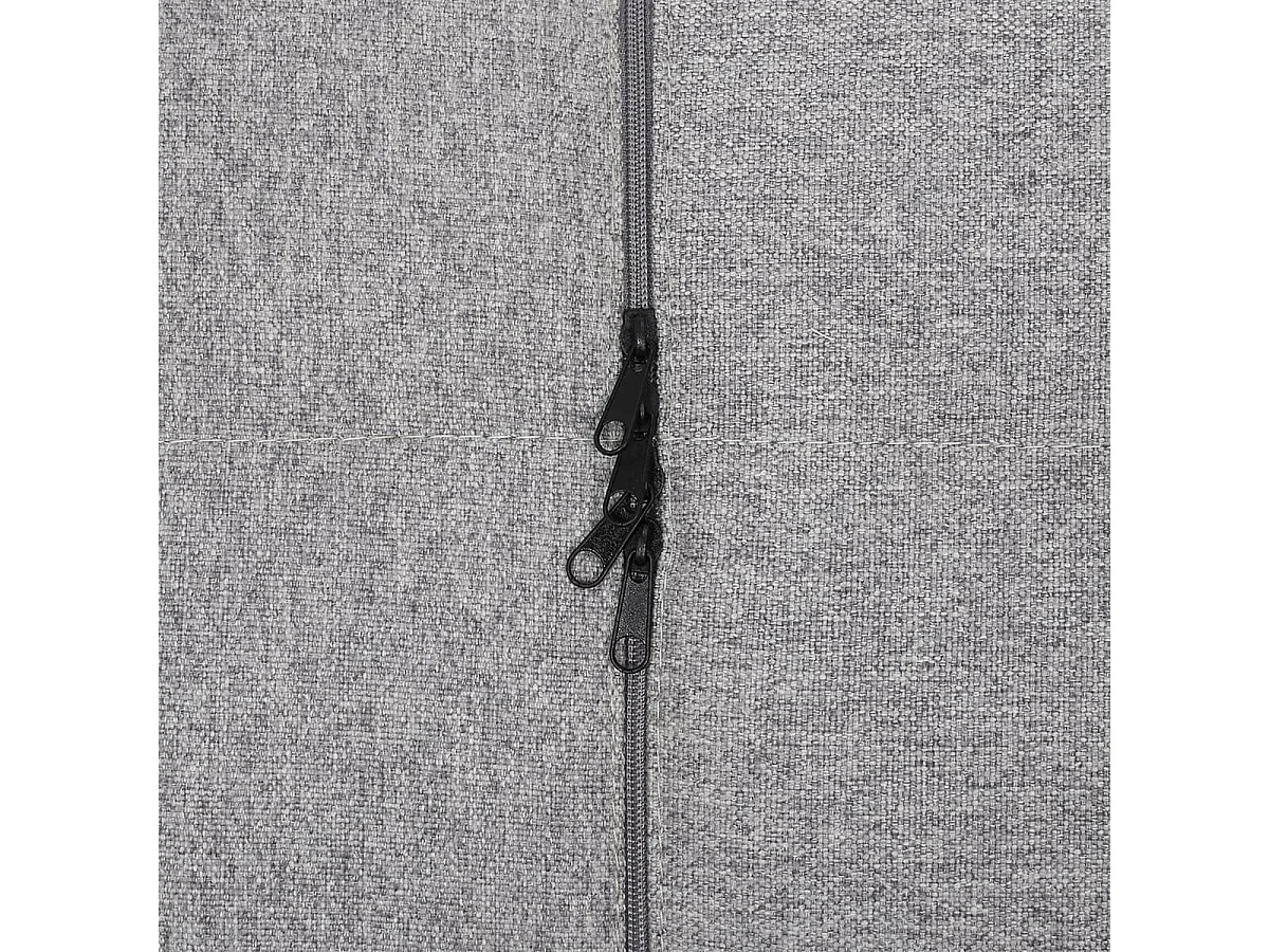 JAMIE - Fauteuil Design Métal Noir et Coussin Gris Chiné