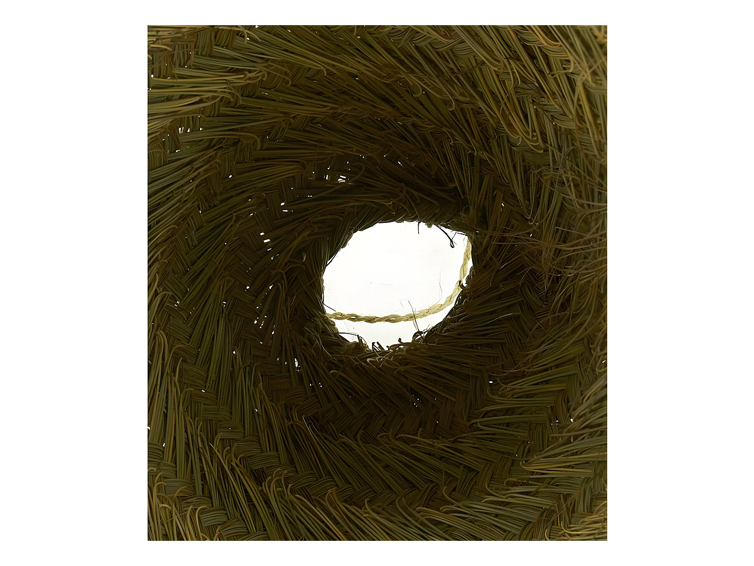 Abat-jour en jonc fin