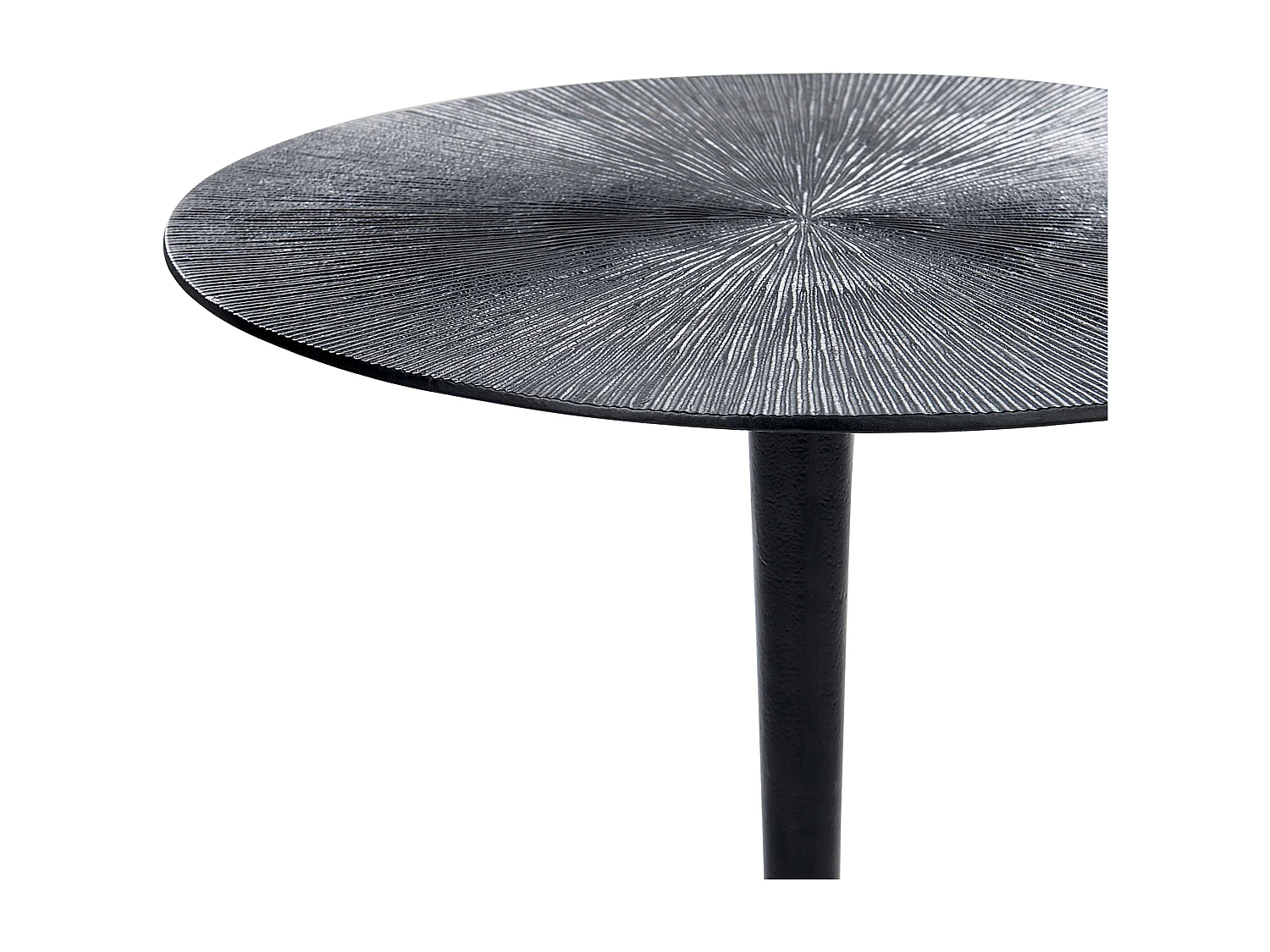 Table d'appoint SELWYN Métal Noir
