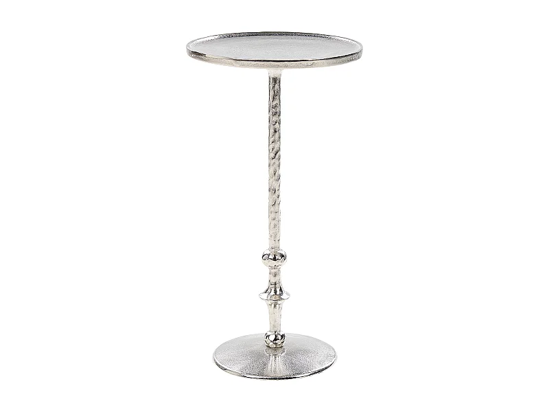 Stolik pomocniczy MEDA Metal Srebrny