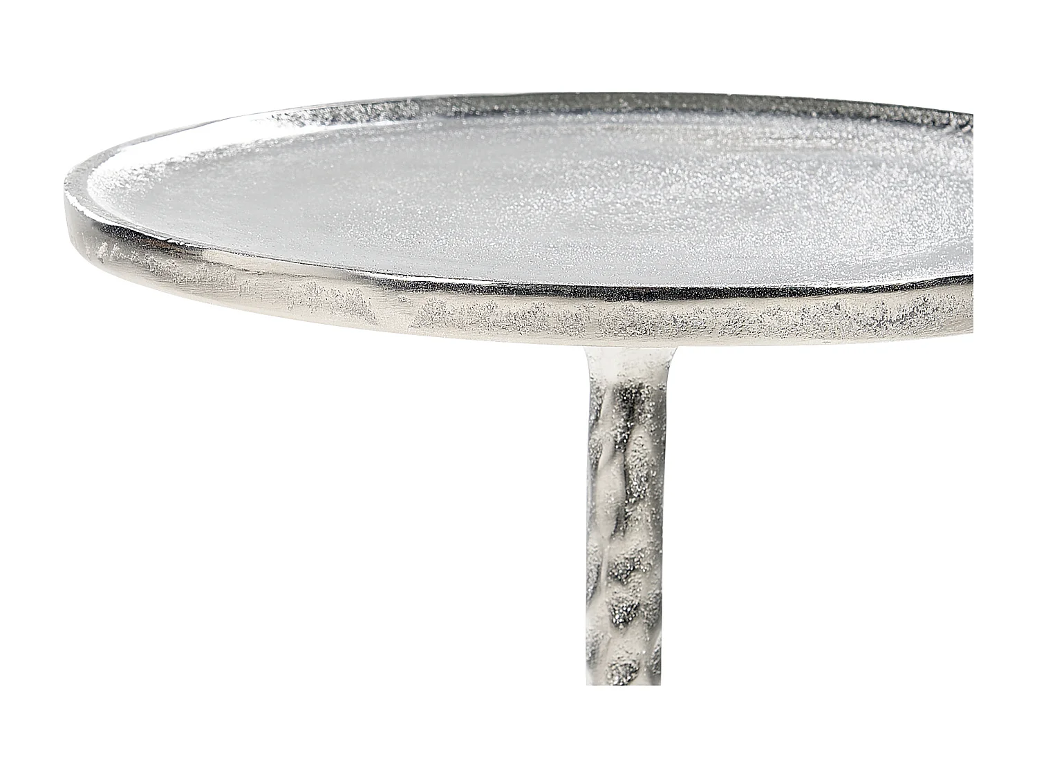 Table d'appoint MEDA Métal Argenté