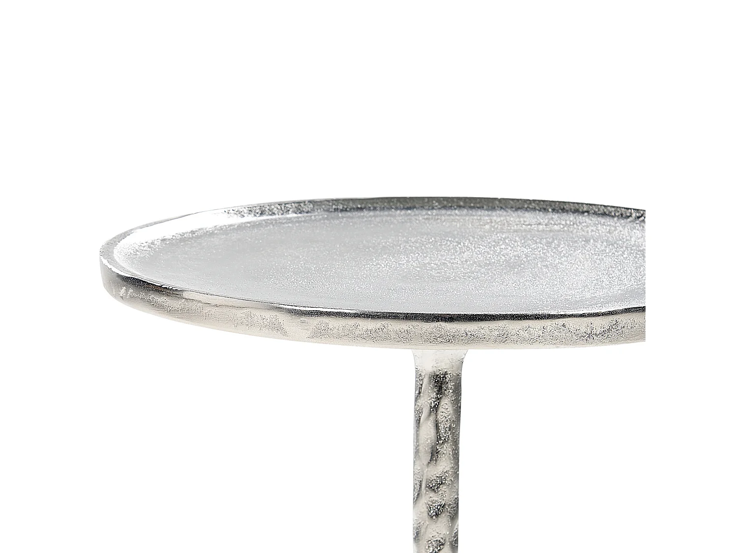 Beistelltisch MEDA Metall Silber