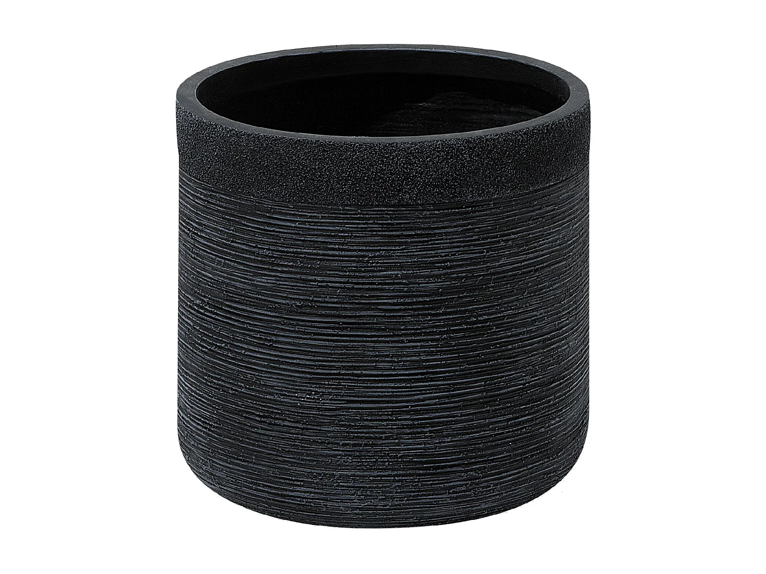 Bloempot zwart 34 x 34 x 32 cm SAMOS