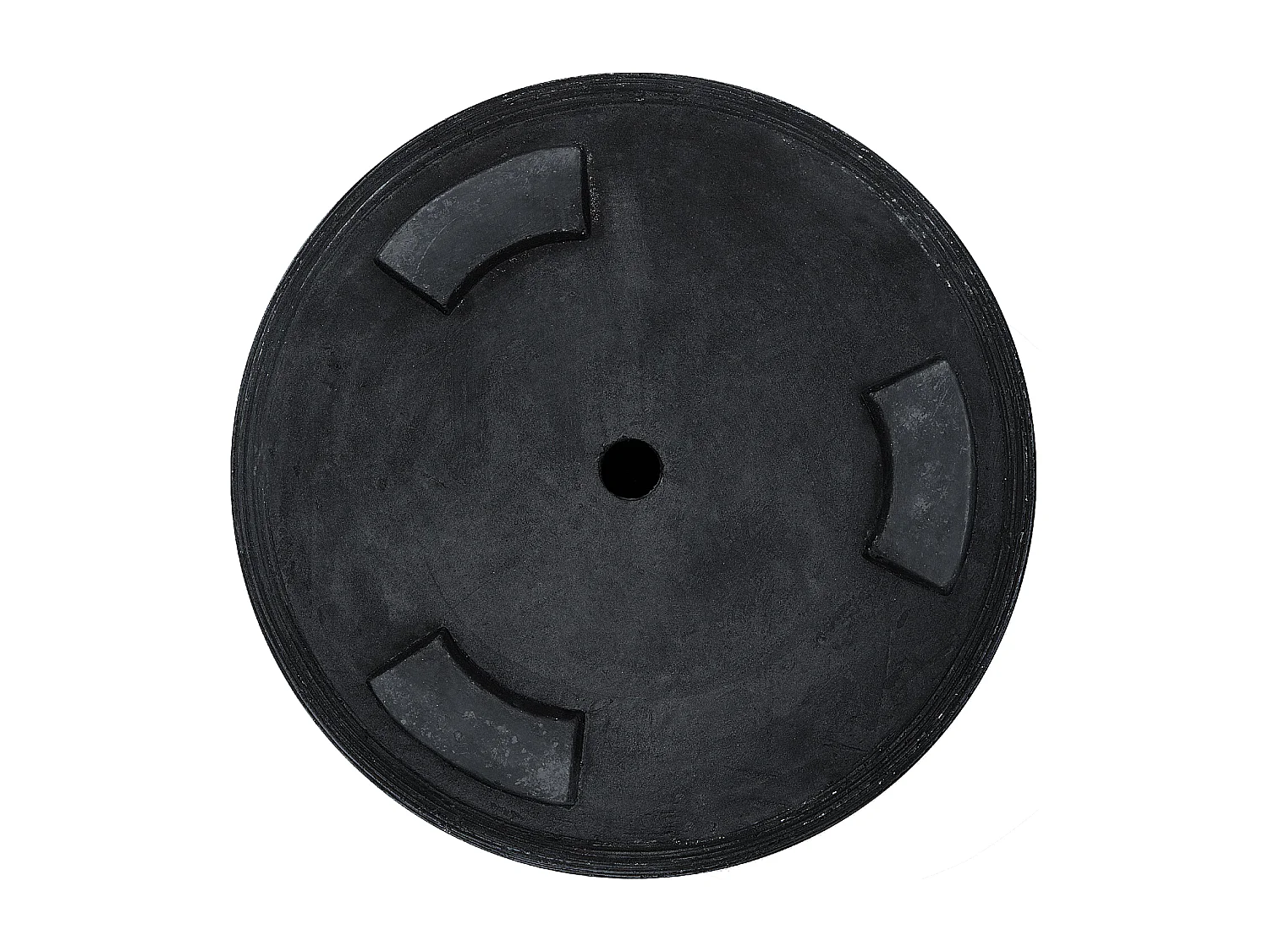 Bloempot zwart 34 x 34 x 32 cm SAMOS