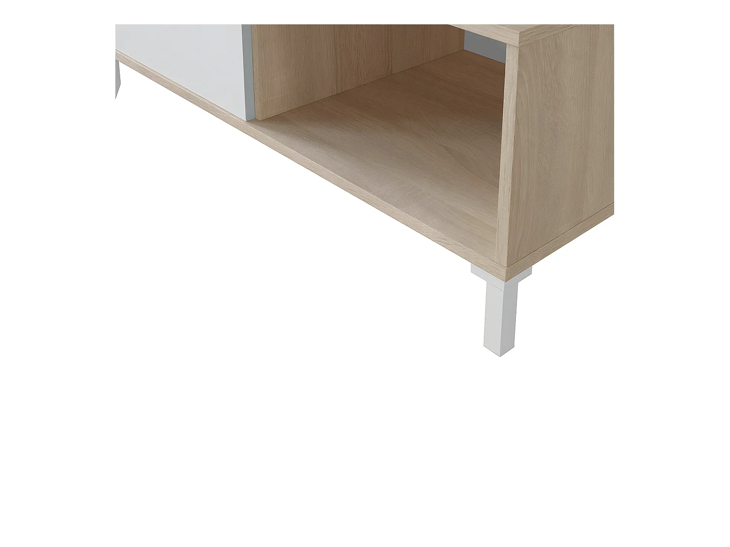 Couchtisch mit 2 Aufbewahrungsnischen Brooklyn - L100 cm