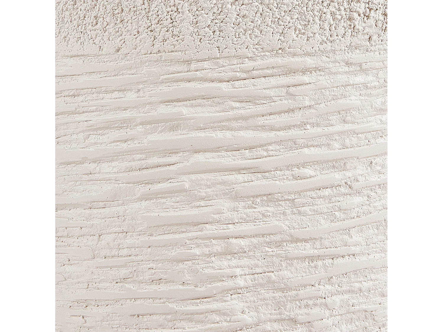 Blumentopf Beton-Optik beige rund 26 x 26 x 25 cm Indoor Outdoor Modern Samos