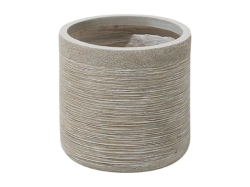 Vaso per piante SAMOS Ceramica 26 cm Beige chiaro