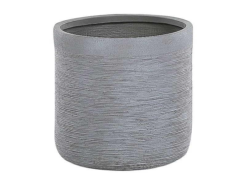 Vaso per piante SAMOS Ceramica 42 cm Grigio