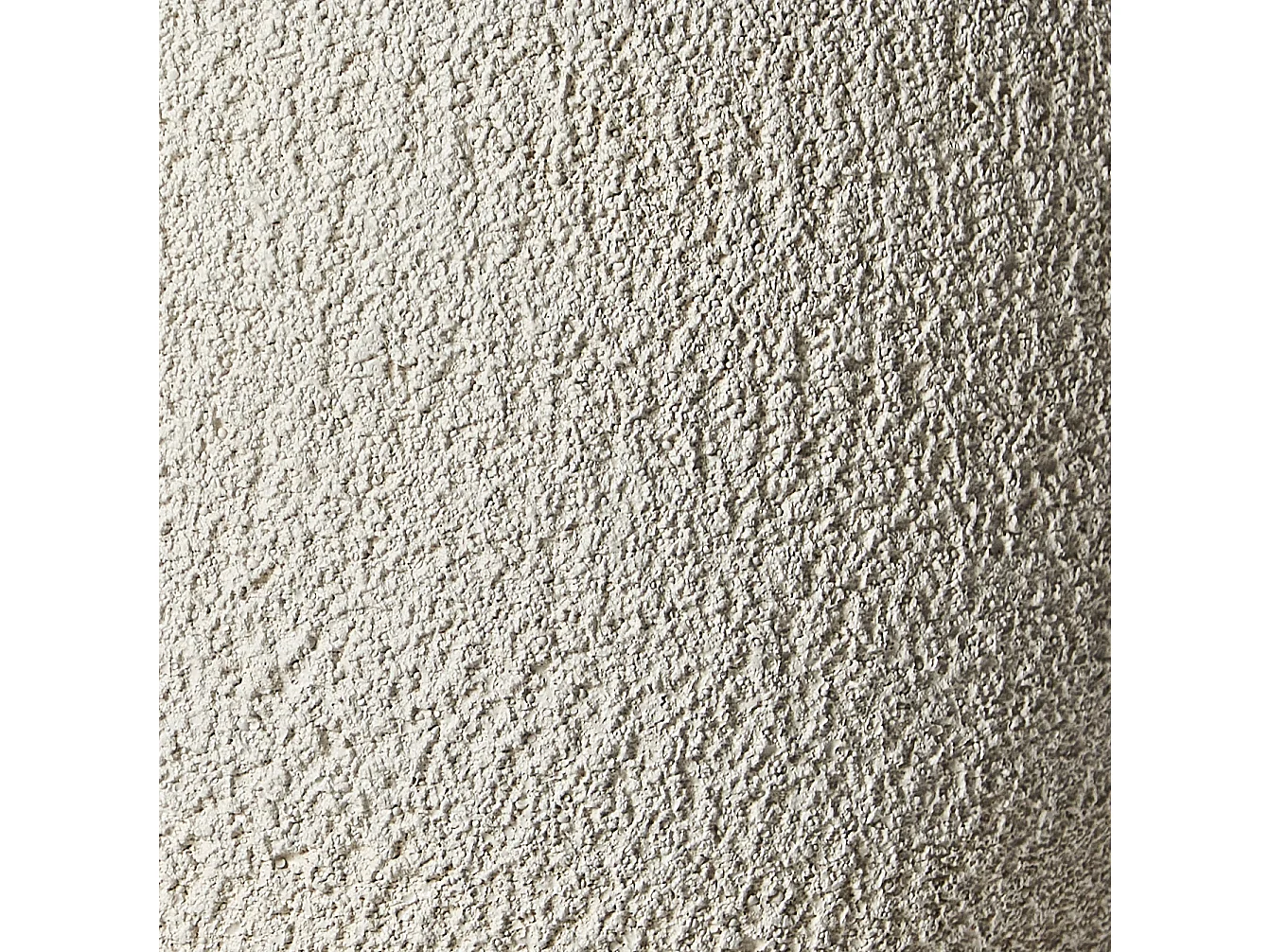 Outdoor Blumentopf Beton-Optik weiß rund 36 x 36 x 32 cm Modern Kannia