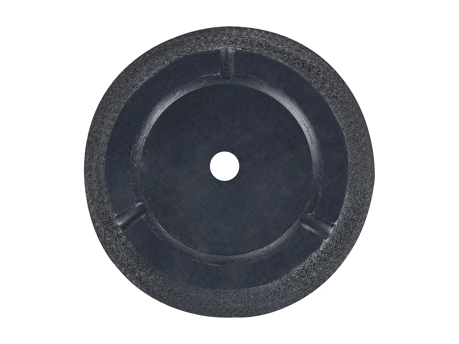 Outdoor Blumentopf Beton-Optik graphit grau rund 55 x 55 x 53 cm Modern Kannia