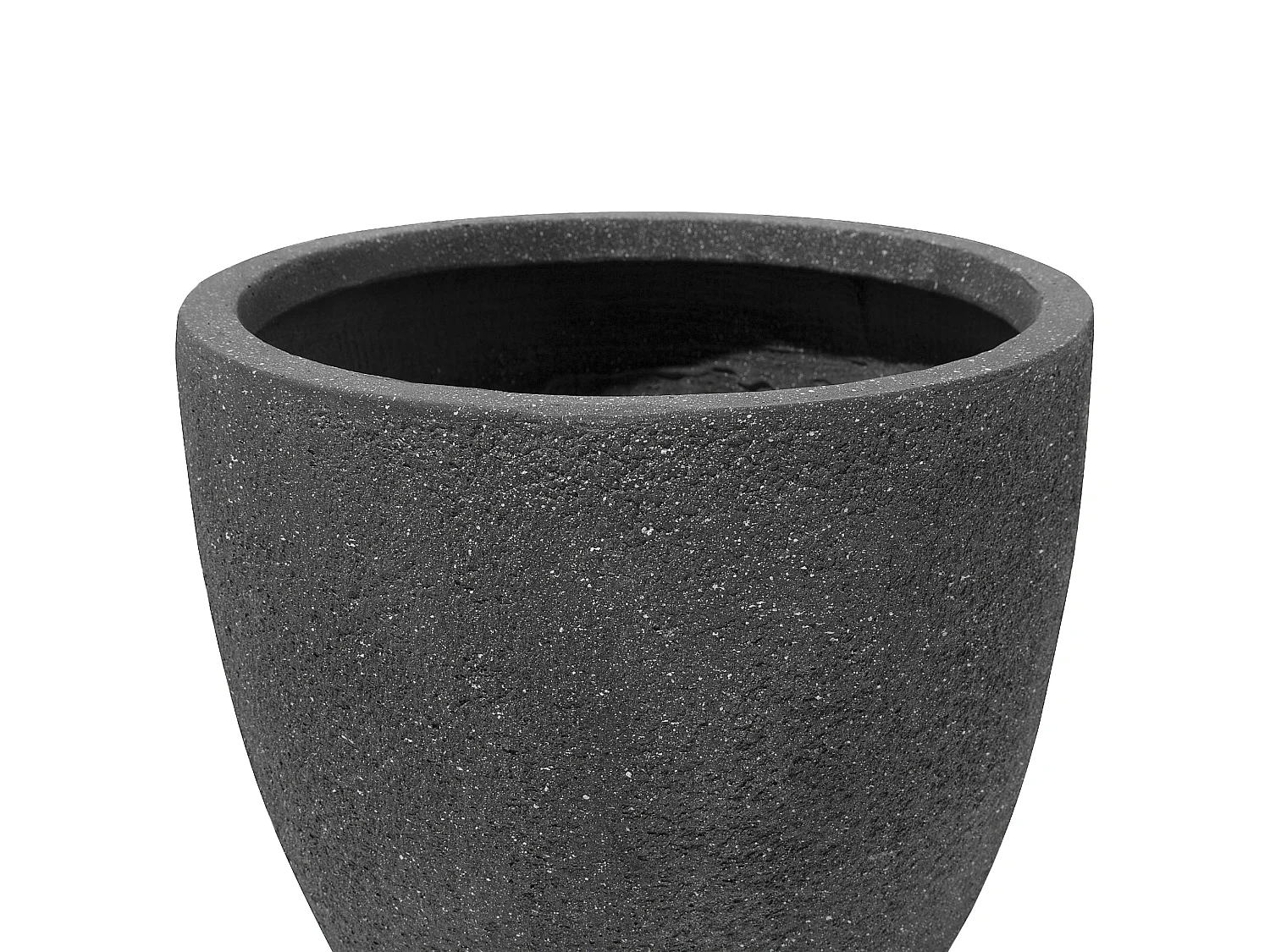 Blumenkübel KANNIA Keramik 55 cm Graphitgrau