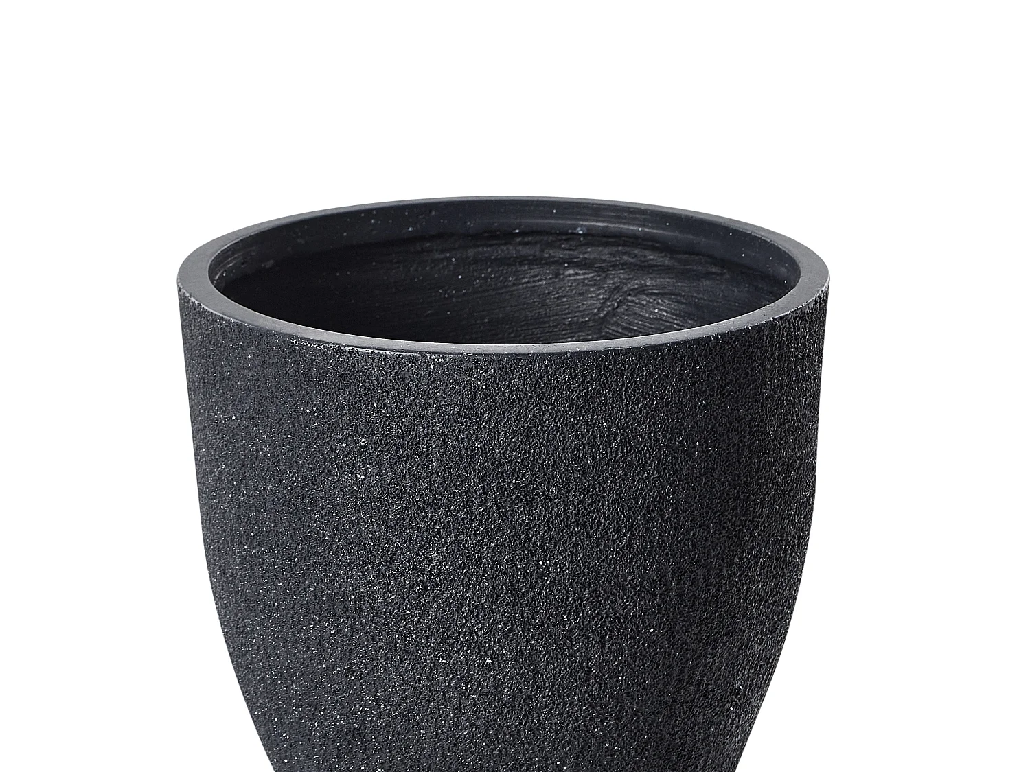 Blumenkübel KANNIA Keramik 55 cm Graphitgrau