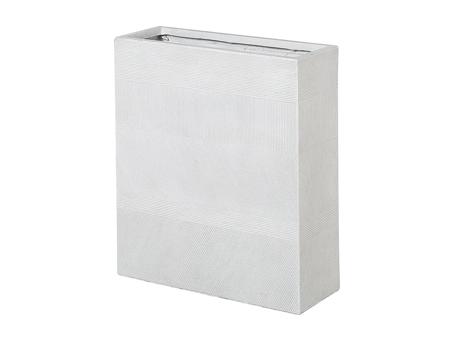 Cache-pot 60 x 22 x 72 cm blanc THIMENA