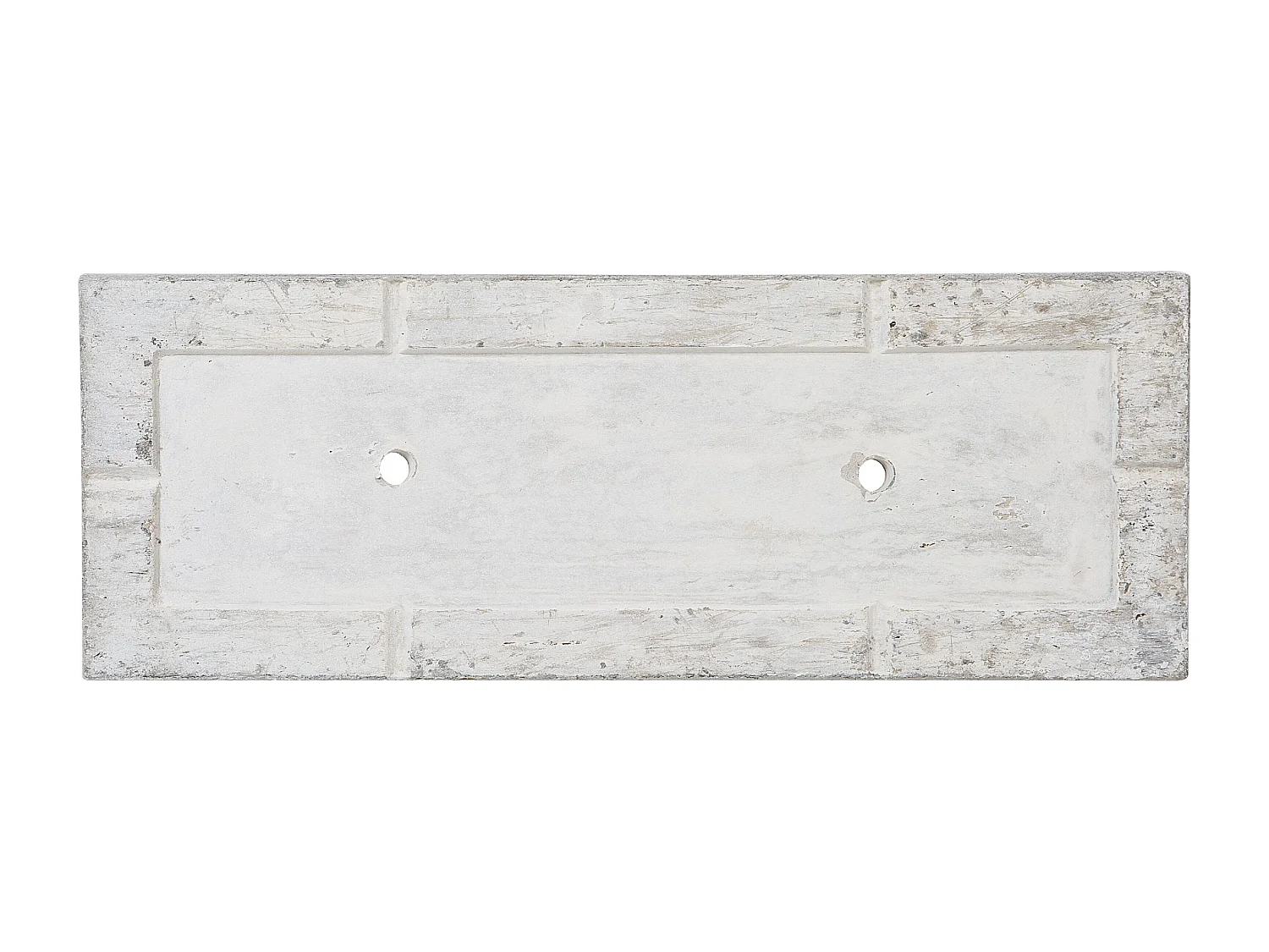 Cache-pot 60 x 22 x 72 cm blanc THIMENA