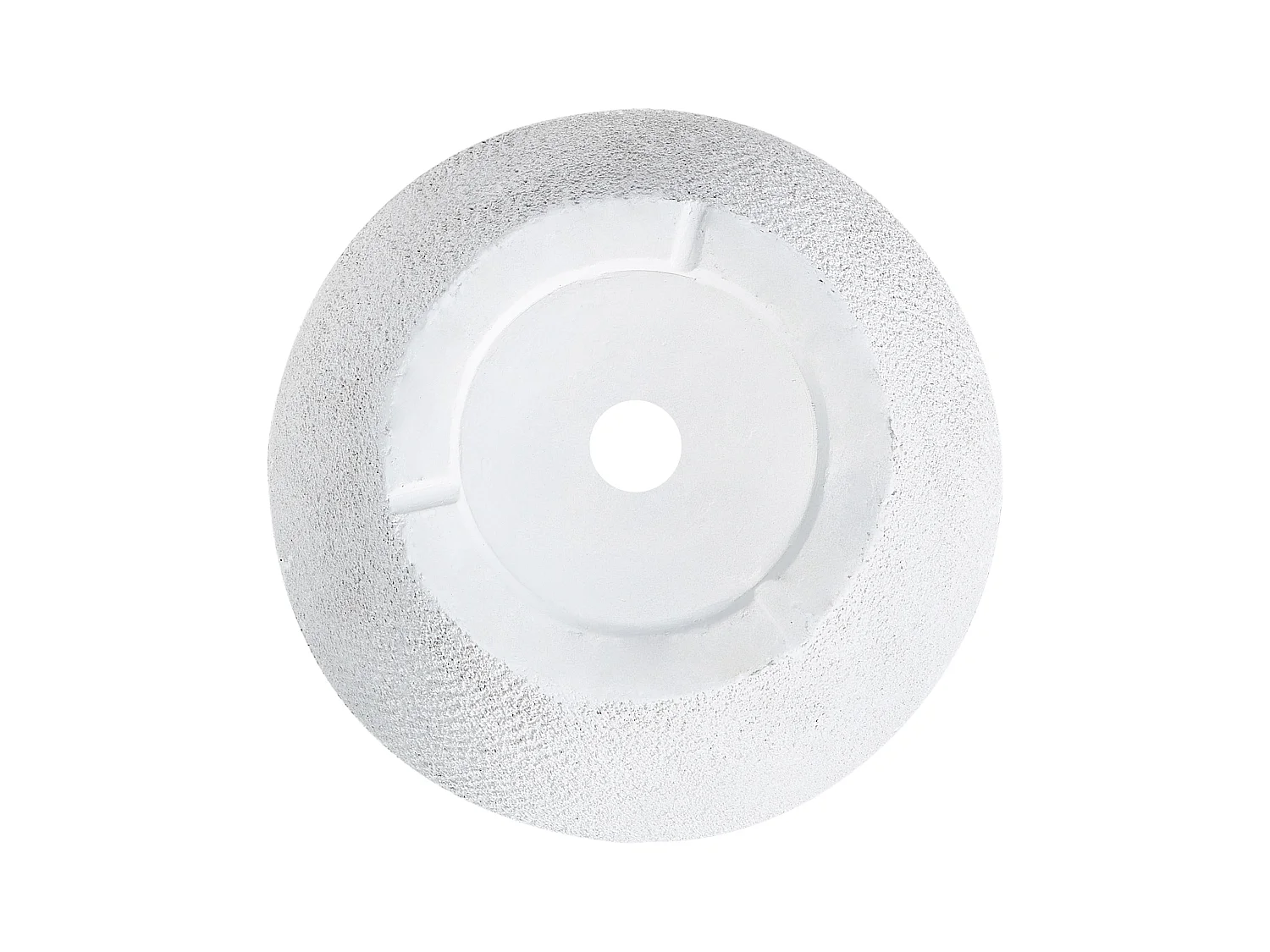 Outdoor Blumentopf Beton-Optik weiß rund 46 x 46 x 46 cm Modern Kannia
