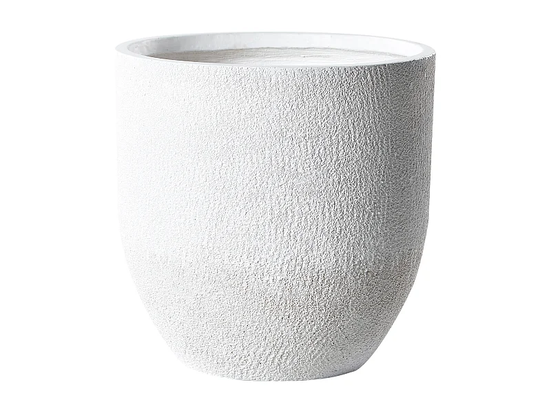 Cache-pot KANNIA 46 cm Blanc