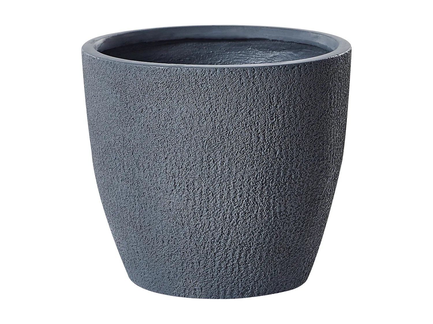 Vaso per piante KANNIA Ceramica 46 cm Grigio chiaro