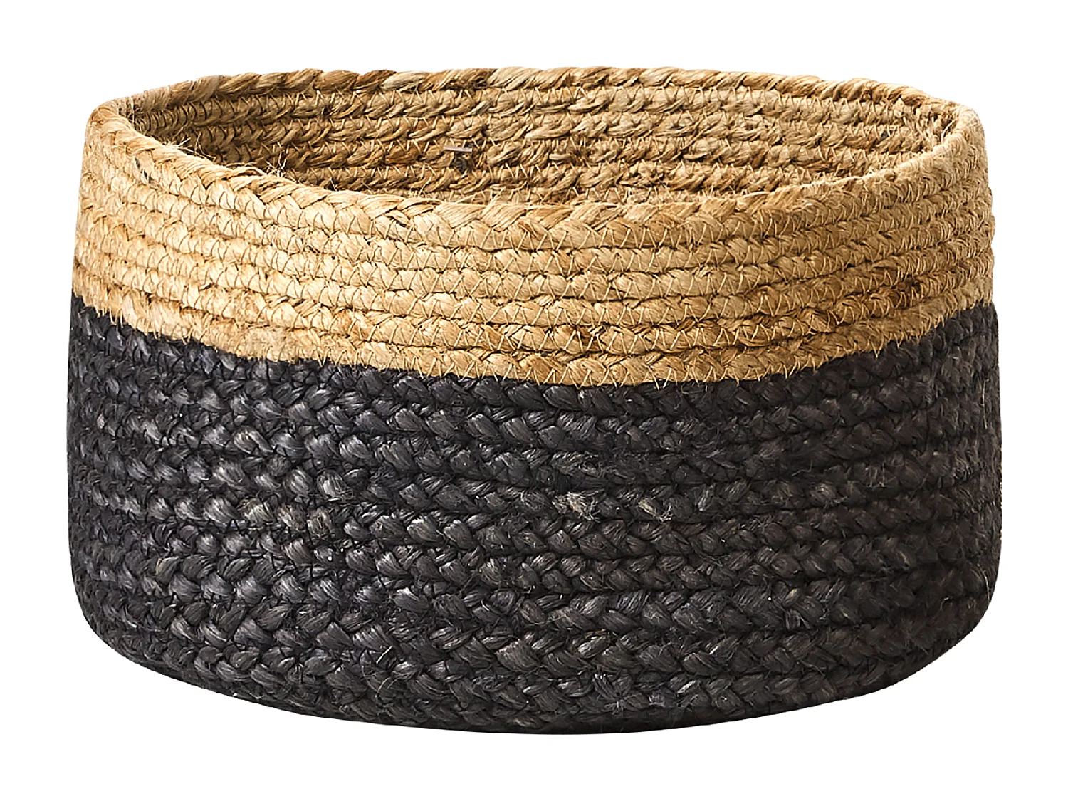 Lot de 3 paniers JABAR Jute Naturel