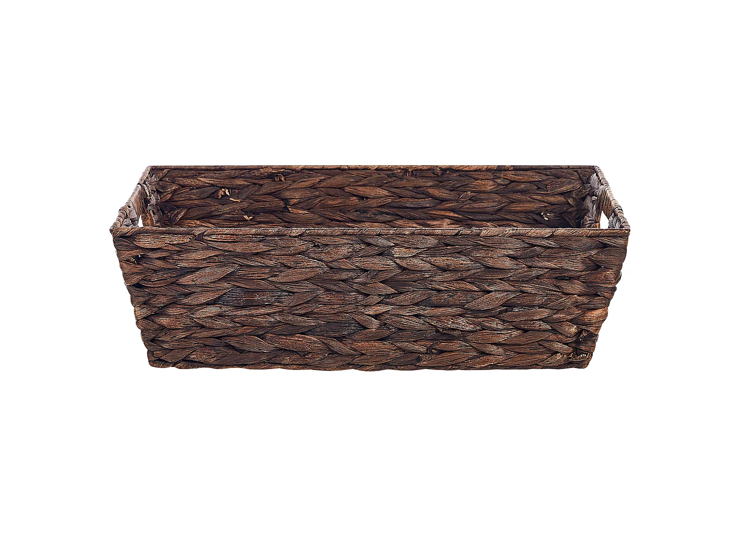 Lot de 2 paniers PANDZ Osier Marron foncé