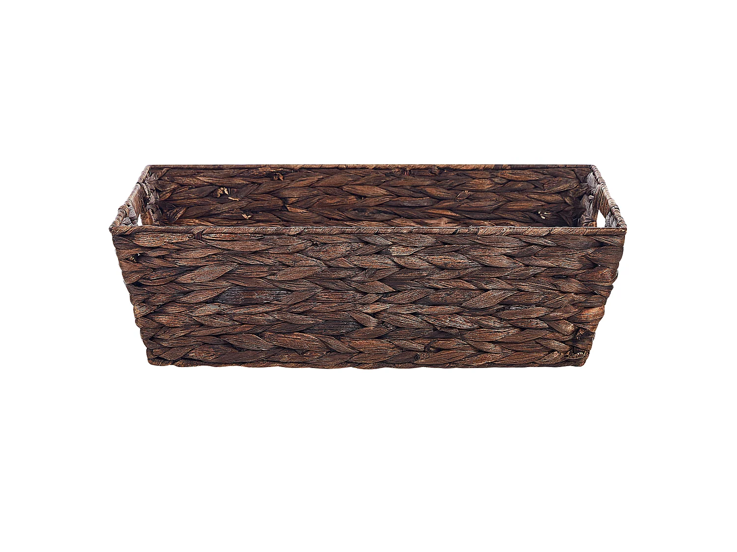 Lot de 2 paniers PANDZ Osier Marron foncé