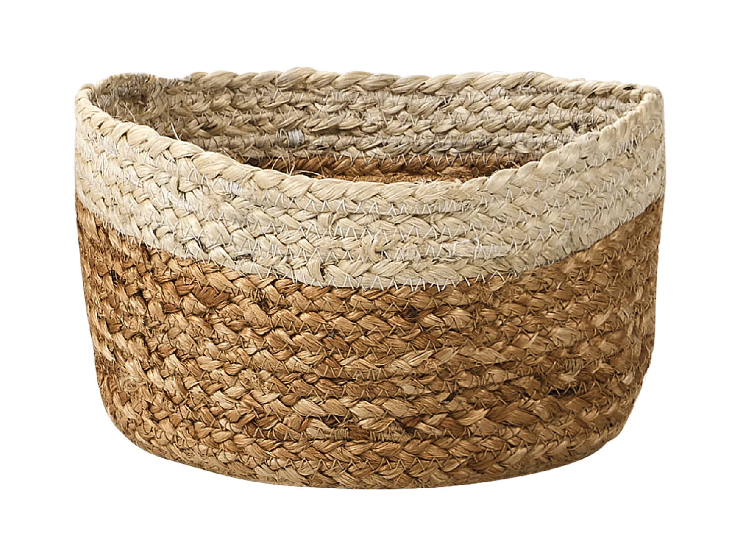 Aufbewahrungskorb 3er Set TAJORI Jute Naturfarben