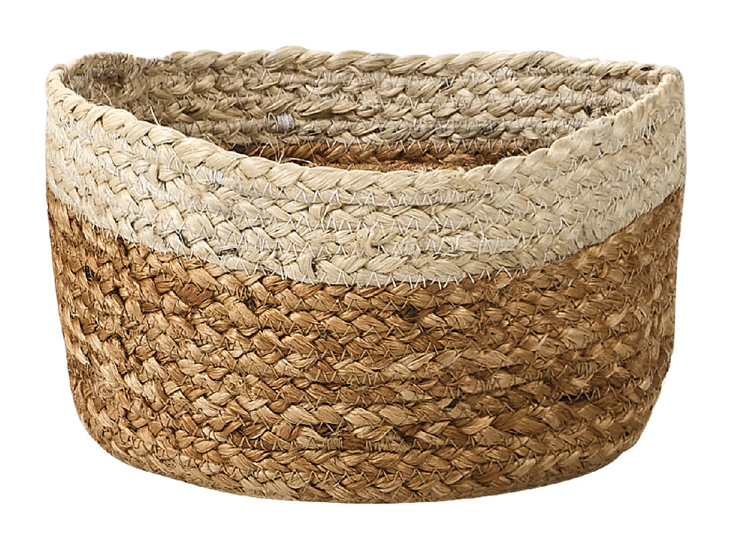 Set di 3 cestini TAJORI Iuta Naturale