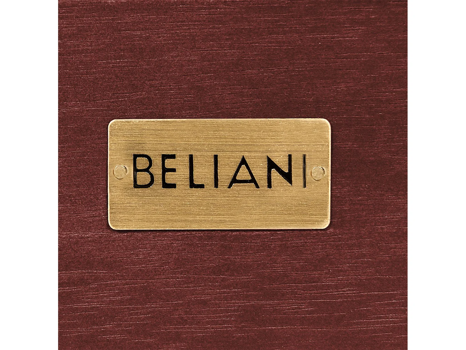 Table basse de jardin TIMOR 90 cm 75 cm Bois d'acacia certifié Rouge foncé