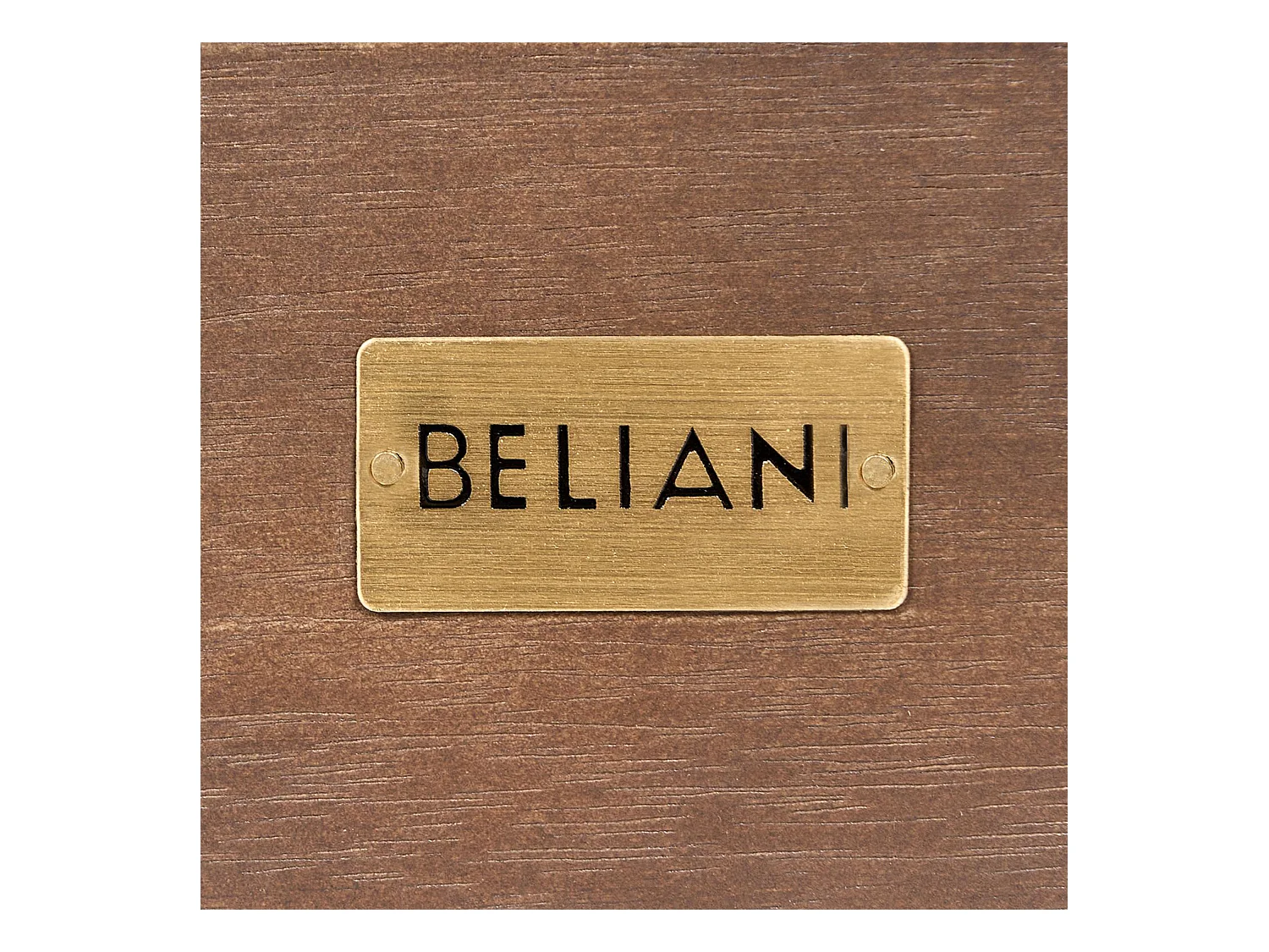 Table basse de jardin TIMOR 90 cm 75 cm Bois d'acacia certifié Marron foncé