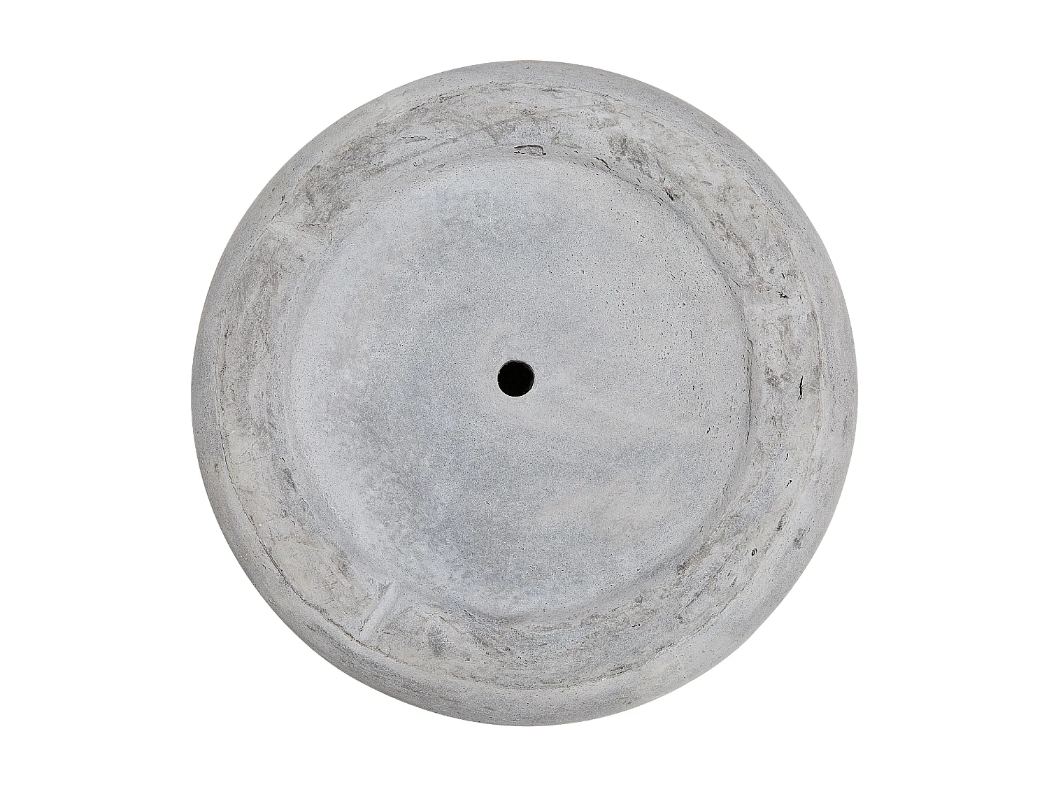 Cache-pot MESSENE Céramique 41 cm Gris clair